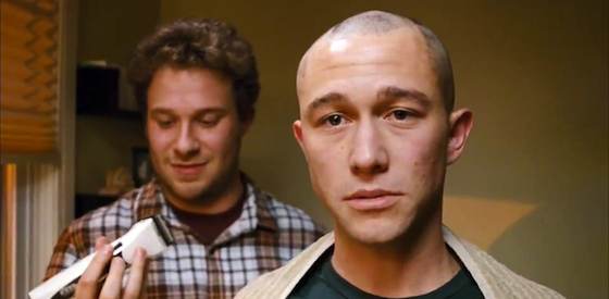 Joseph Gordon-Levitt and Seth Rogen in 50/50