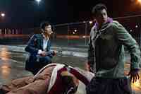 John Cho and Kal Penn in A Very Harold & Kumar 3D Christmas