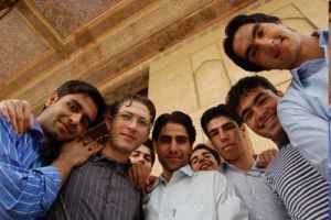 Americans visiting Iran find it a surprisingly friendly place. Many times, when I looked up from my writing, I found myself encircled by curious new friends