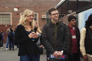 Cameron Diaz and Justin Timberlake   in Bad Teacher