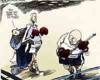 The Cheney-Biden Debate (c) Scott Stantis