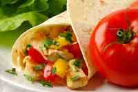 Chicken Tortilla Wraps Fast But Not Too Fast Food: Making Healthy Meals Kids Love