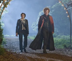 John C. Reilly & Patrick Fugit in the movie Cirque Du Freak: The Vampire's Assistant