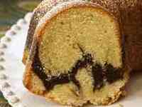 Coconut and Chocolate Marble Pound Cake  - Diane Rossen Worthington Recipes