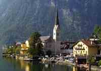 The good ship Stefanie shuttles travelers back and forth between Hallstatt's train station and the old town center