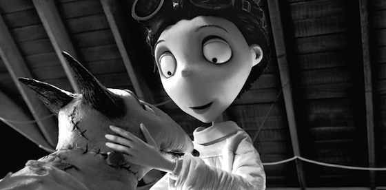 Charlie Tahan and Catherine O'Hara  in Frankenweenie
