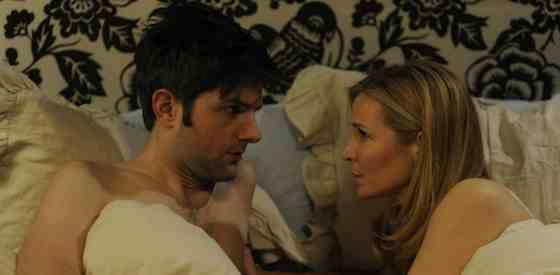 Adam Scott and Jennifer Westfeldtin Friends With Kids
