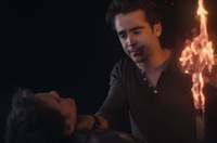 Anton Yelchin and Colin Farrell in Fright Night