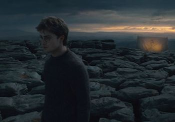 Daniel Radcliffe & Rupert Grint in the movie Harry Potter and the Deathly Hallows: Part 1