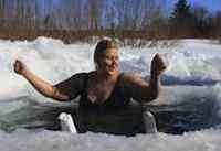In Scandinavia and Russia, wintertime swimming in frigid water is believed to do health wonders