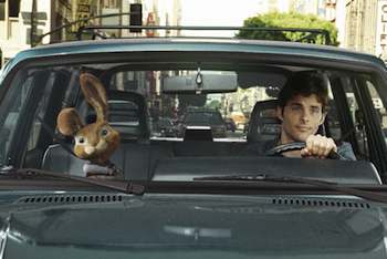 James Marsden and Russell Brand in Hop