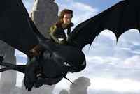 Jay Baruchel & Gerard Butler in the movie How to Train Your Dragon