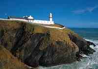 The Gallyhead Lighthouse, with adjacent light keepers' houses, provides novel accommodation for visitors to this area of West Cork.