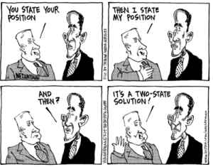 OBAMA; NETANYAHU; ISRAEL; MIDDLE EAST. Dan Wasserman