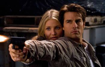 Tom Cruise & Cameron Diaz in the movie Knight and Day