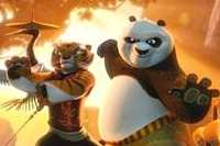 Jack Black and Dustin Hoffman   in Kung Fu Panda 2