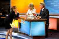 Rachel McAdams & Harrison Ford in the movie Morning Glory