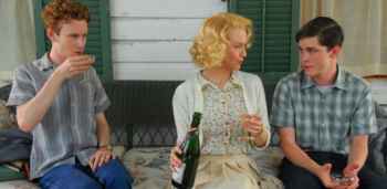 Ren�e Zellweger, Logan Lerman and Mark Rendall in My One and Only
