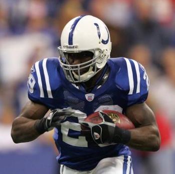 NFL 2009 | Indianapolis Colts running back Joseph Addai