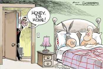 John Boehner Weeper of the House Crying All the Way to the Bank by Jack Ohman