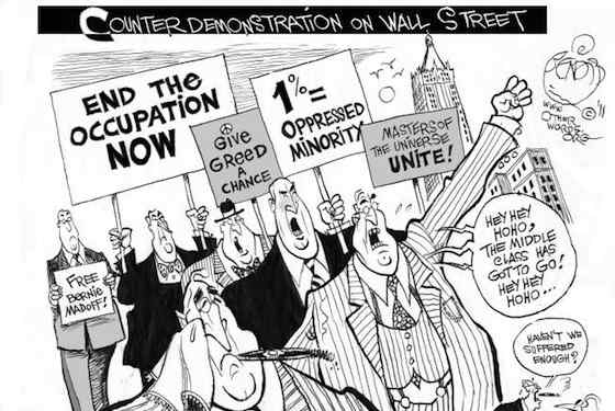 Masters of the Universe, Unite! An OtherWords cartoon by Khalil Bendib