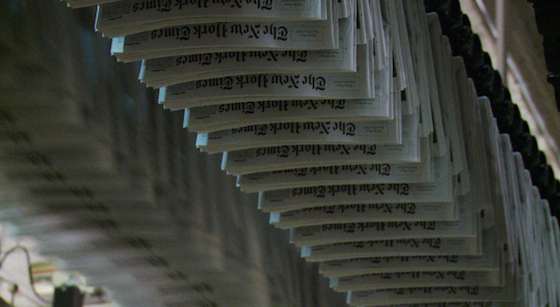 Documentarian Andrew Rossi in Page One: Inside the New York Times