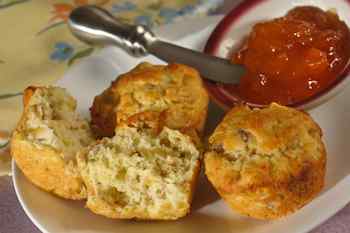 Plum and Ginger Muffins Recipe
