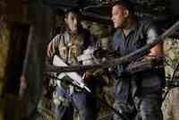 Adrien Brody & Laurence Fishburne in the movie Predators