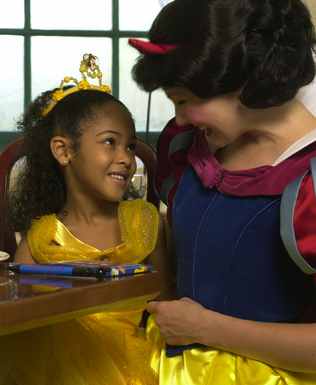 disney princesses disney world. Snow White and a princess-in-