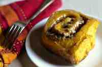 Pumpkin Rolls with Brown Sugar Glaze  Recipe