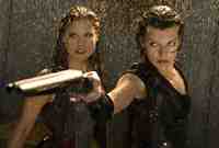 Milla Jovovich & Ali Larter  in the movie Resident Evil: Afterlife 3D
