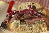 Roast Beef and Radicchio Sandwich Recipe Recipe