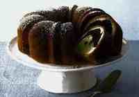 Rum-Scented Marble Bundt Cake