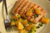 Salmon with Orange Salsa Recipe
