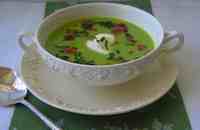 Spring Pea Soup with Bacon and Chives  Recipe