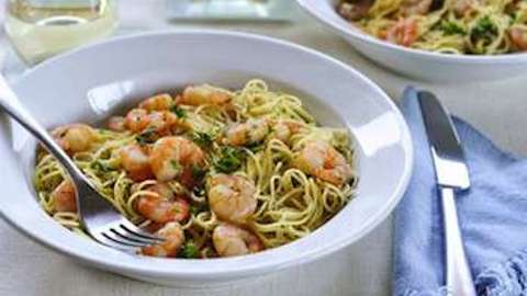 Stress-Free Date Night Dinner: Shrimp Scampi and Chocolate Mousse 