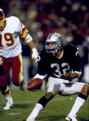 Super Bowl XVIII: MVP Marcus Allen in Action | Los Angeles Raiders  38  Washington Redskins  9 | MVP Marcus Allen, RB, Los Angeles Raiders
