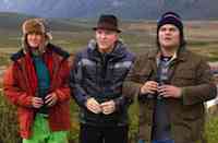 Steve Martin, Jack Black, Owen Wilson in The Big Year