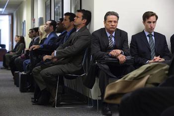 Ben Affleck and Tommy Lee Jones  in the movie The Company Men