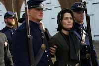 James McAvoy and Robin Wright   in The Conspirator