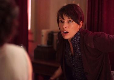 Milla Jovovich & Elias Koteas in the movie The Fourth Kind