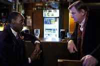 Brendan Gleeson and Don Cheadle in The Guard