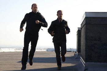 Jason Statham and Ben Foster  in the movie The Mechanic