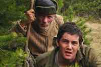 Ed Harris and Jim Sturgess  in the movie The Way Back
