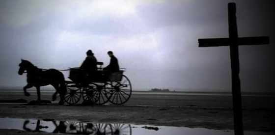 Daniel Radcliffe and Ciaran Hindsin The Woman in Black