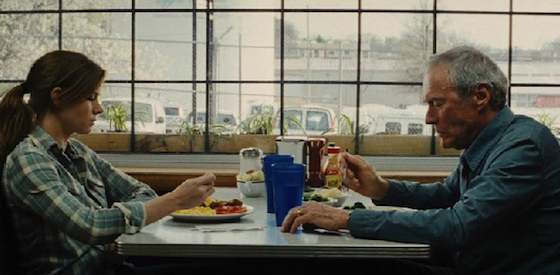 Clint Eastwood and Amy Adams  in Trouble With the Curve