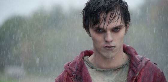 Nicholas Hoult and Teresa Palmer  in 'Warm Bodies'