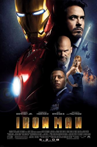 Key theatrical poster art for IRON MAN, opening this Friday. Photo courtesy of Paramount Pictures. � 2008 MVLFFLLC & Marvel Entertainment.