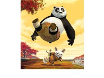 DreamWorks Animation SKG Presents Kung Fu Panda, a Paramount Pictures release featuring the voices of Jack Black, Dustin Hoffman, Angelina Jolie, Jackie Chan, Lucy Liu, Ian McShane, David Cross, Seth Rogen, Michael Clarke Duncan, James Hong, Randall Duk Kim and Dan Fogler.