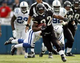 Fred Taylor & Maurice Jones-Drew Jacksonville Jaguars Tandem backfield attack